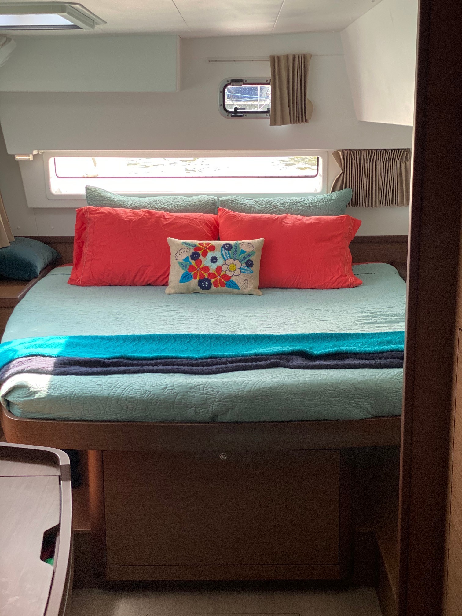 Used Sail Catamaran for Sale 2020 Lagoon 42 Layout & Accommodations